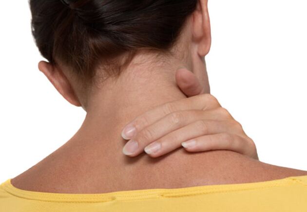 Dolor en el cuello con una osteocondrosis de cintura cervical